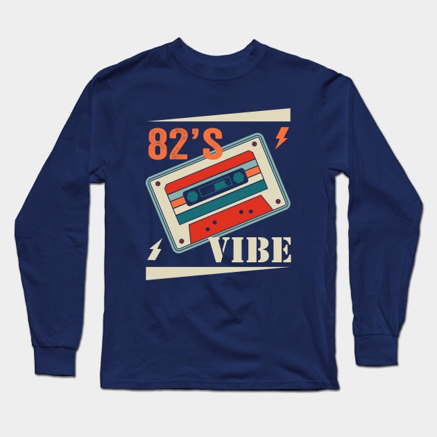 82’s Old Vibe Long Sleeve T-Shirt by Ortumuda